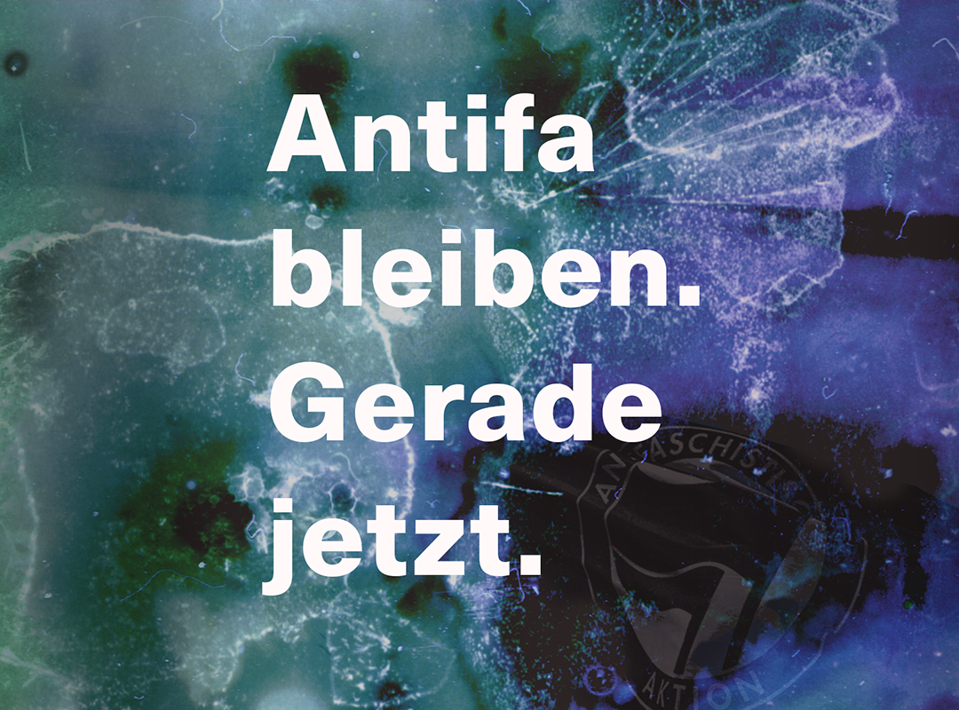 5.9.26, Halle: Zusammenstehen, wenn es dunkler wird